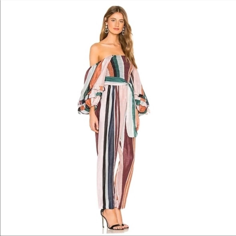 Apiece apart Lagunitas smocked jumpsuit